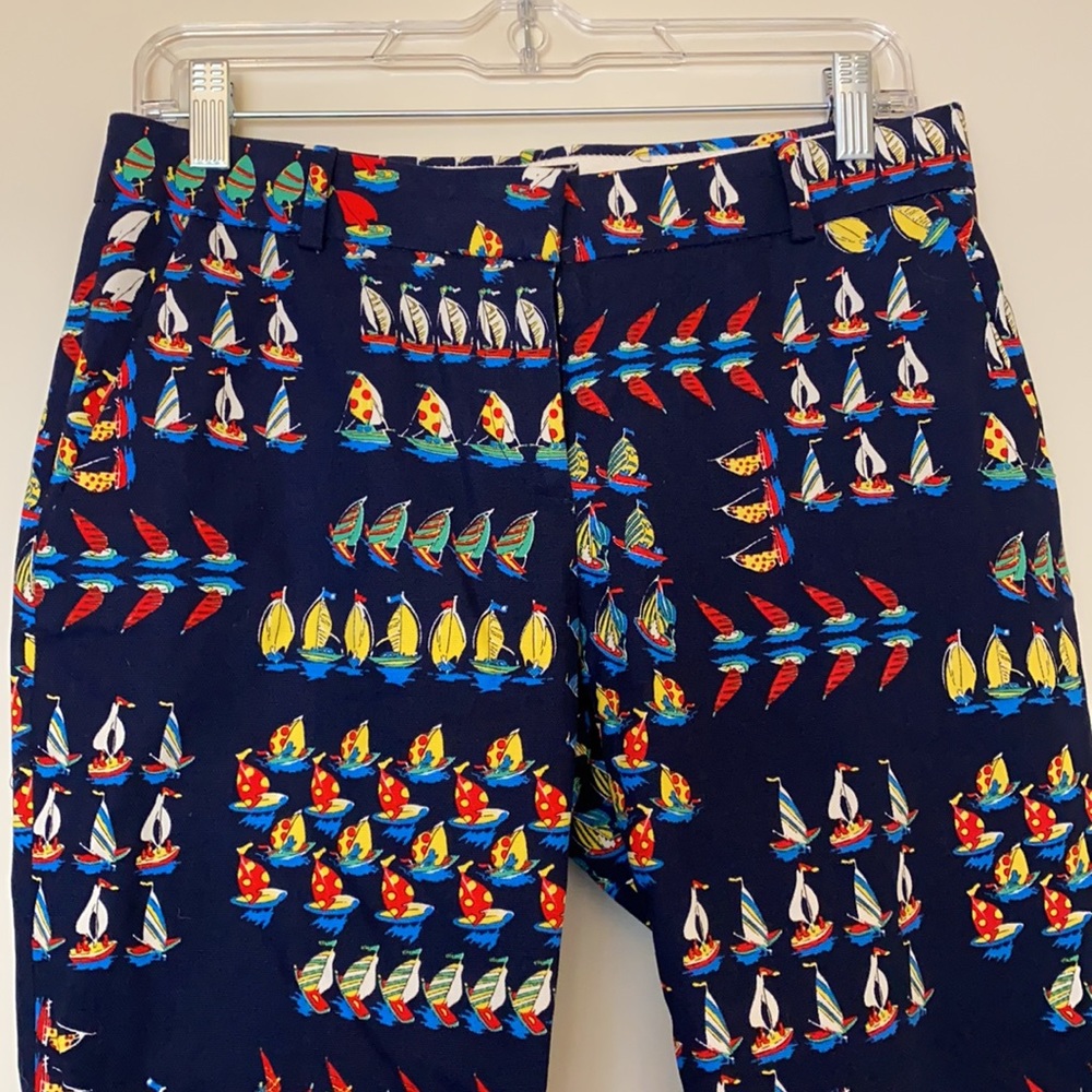 J. Crew Collection Ratti Sailboat Print Pants - Picture 3 of 7